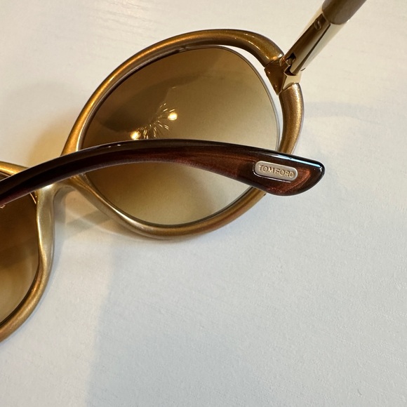 Tom Ford TF124 Light Brown Sunglasses - Picture 2 of 5